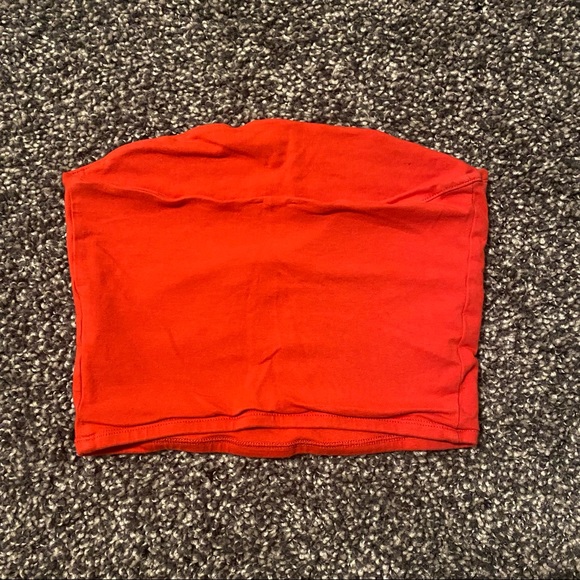 Red Tube Top - Picture 2 of 2